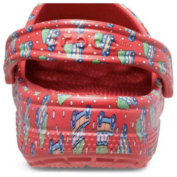 Crocs Classic vineyard vines Clog White / Red Size: M6W8 - Picture 6 of 6